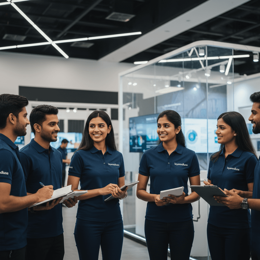 Corporate polo neck T shirts